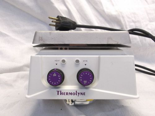 Thermolyne barnstead heated stir plate spa 1020b 220v -like new! for sale