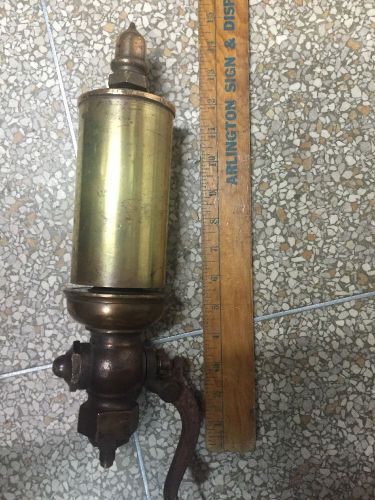 VINTAGE BRASS STEAM WHISTLE--ANTIQUE STEAM  WHISTLE