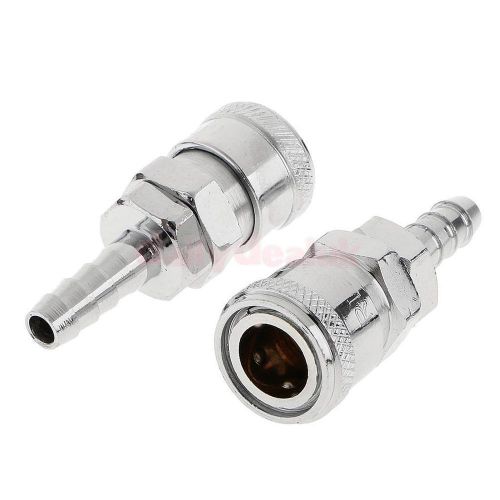 2Pcs Air Line Hose Compressor Fitting Connector 8mm Thread Coupling SH20