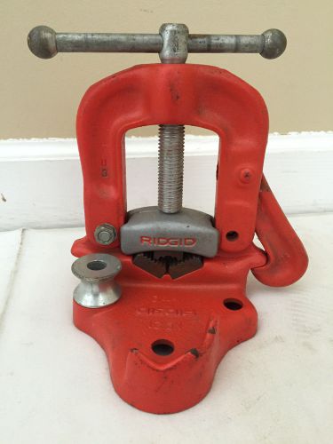 Ridgid #21 1/8&#034; - 2&#034; Bench Yoke Vise Pipe Tubing Bender USA