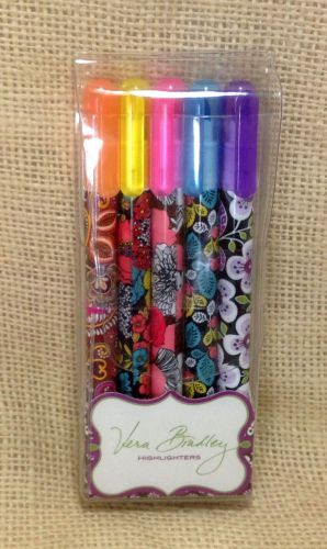 Vera Bradley Highlighters Fall 2011 Happy Snails Plum Petals Mocha Rose School