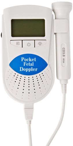 Sonoline B Fetal Heart Doppler, Backlight LCD FDA / CE 3Mhz BLUE EDITION