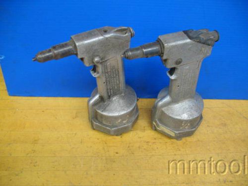 ~2~ PRG-510 PNEUMATIC POP RIVET GUNS 1/8&#034; CAPACITY