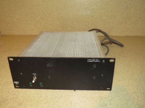 MKS MODEL 260PS-1 260 PS-1 POWER SUPPLY