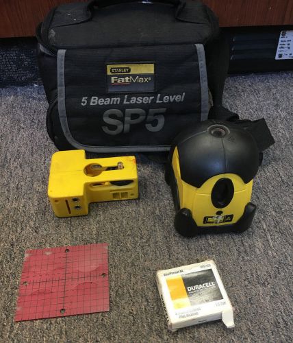 Stanley FatMax SP5 / 5-Beam Laser Level 77-154