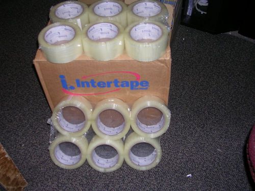 36 rolls/cs Intertape 6151 QT Clear Packing Tape 48mm X 100m / 1.88in X 109.3yds