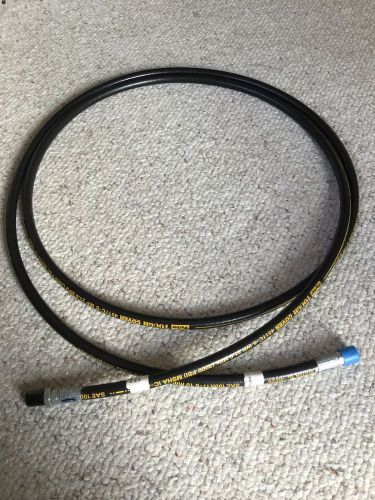 13 ft. Parker No-Skive Hydraulic Hose 451TC-6 ... 3/8 ... 3000 Psi.