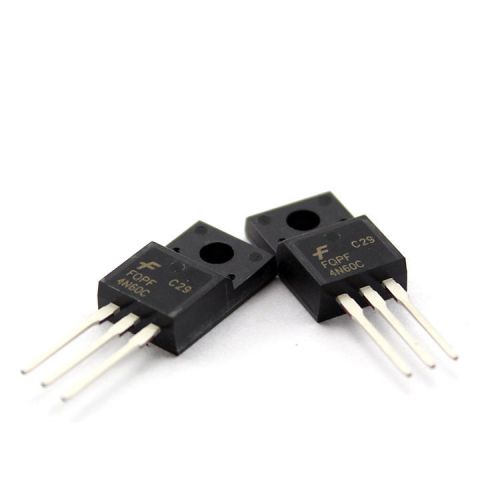 FM01 50PCS FQPF4N60C 600V N-Channel MOSFET TO-220 US01