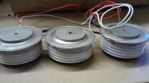 lot of 3 Thyristor disks prx T72HDG 104564DG