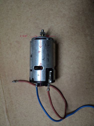 ELECTRIC  120V DC MOTOR  high torque  See details