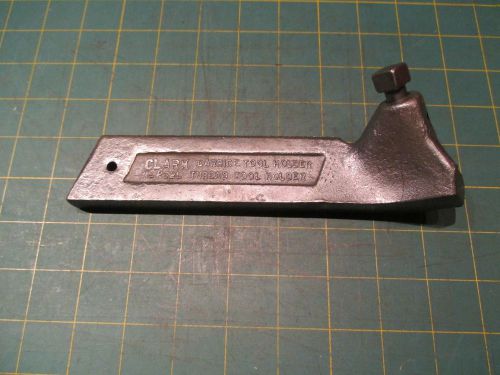 MACHINIST TOOLS * TOOL POST TOOL HOLDER * CLARK P62L (1-1/2 X 5/8) (1/2)