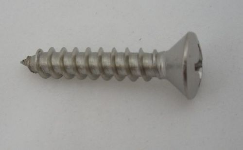 100 stainless steel oval head screw 8x3/4 2174 for sale