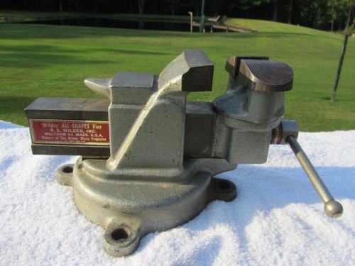 Wilder &#034;all-shape&#034; model 8 800 bench vise blacksmith shop tool as good as wilton for sale