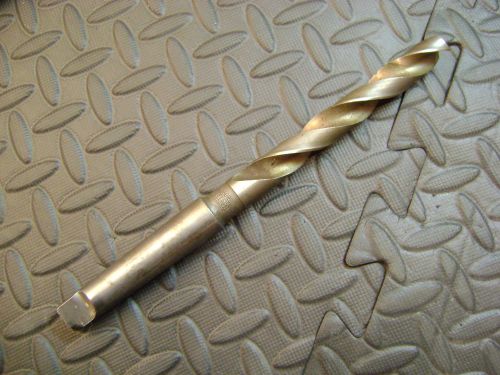 USA 39/64&#034; #2MT Shank Flat Bottom Drill