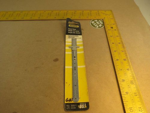 General Tools No. 300/1, 6&#034; Steel Rule, USA