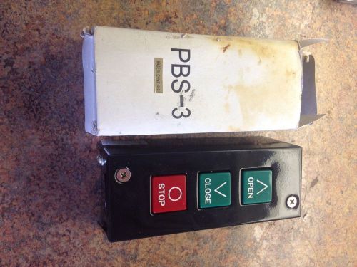 Commercial Garage Door Opener PBS-3 Three Button Station / MMTC