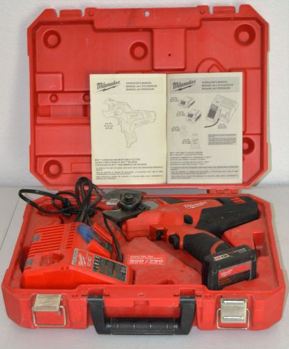 Milwaukee 2472-21xc m12 600 mcm cable cutter kit for sale