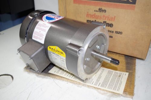 BALDOR 3/4HP AC MOTOR # JM3463  208-230/460VAC 60HZ.   3450RPM  FRAME: 56J