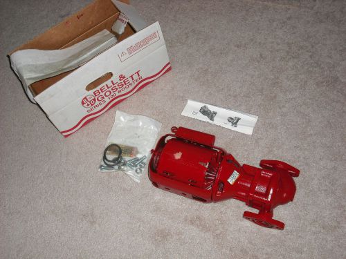 Bell &amp; gossett series 100 booster pump iron body 106189 upc 683328061894 for sale