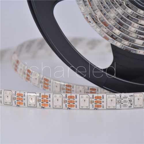 5 m WS2812B 60 LED/M Addressable 5050 RGB LED Strip light white fpcb 5V IP65