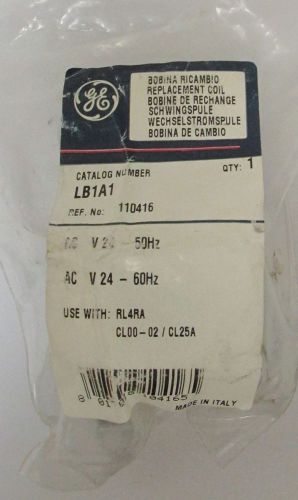 GENERAL ELECTRIC GE LB1A1 C650 55 24 V AC RL4RA CL00-02 CL25A Coil 110416