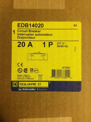 SqD EDB14020 Breaker