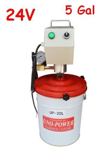 24v 20l grease pump electric injecting inject 0.3-0.5l/min compress pressure gun for sale