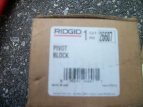 Ridgid 26607 pivot block for Ridgid 1224 Threading machine (NEW)