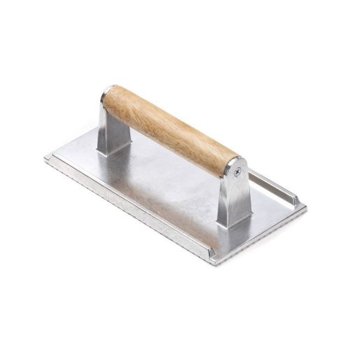 TableCraft 3004 Aluminum Steak Weight with Wood Handle