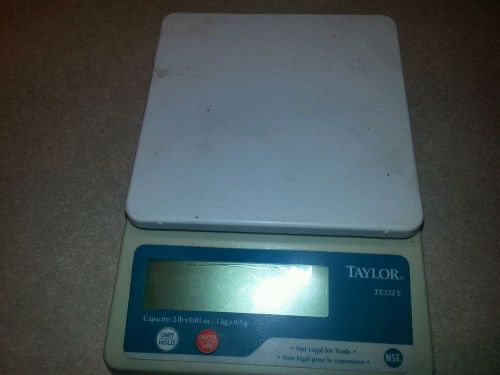 Taylor Precision TE32FT Digital 2 Lb. Portion Control Scale