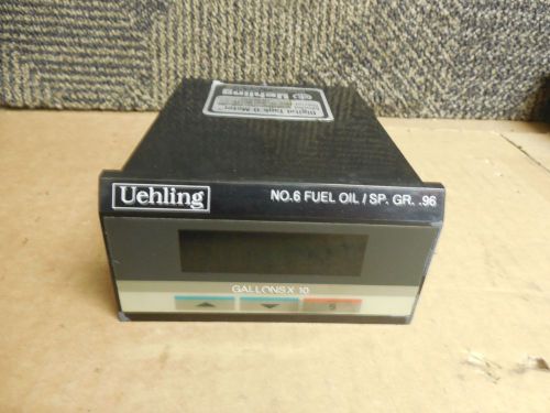 UEHLING DIGITAL TANK-O METER 5.0HNVI-NI-DD-NI S990X NO.6 FUEL OIL/SP.GR.96