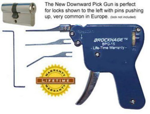 LOCKSMITH BROCKHAGE DOWNWARD STRIKING PICK GUN LP