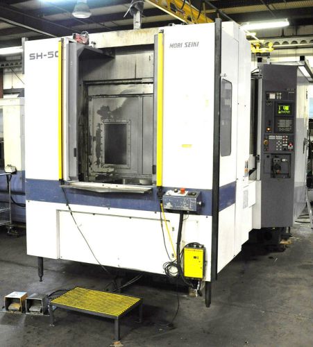 MORI-SEIKI #SH-50 CNC HORIZONTAL MACHINING CENTER