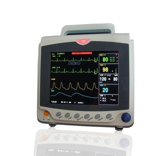 8.4 inch l6-Parameter ICU CCU Vital Sign Patient Monitor ECG NIBP SPO2 for check