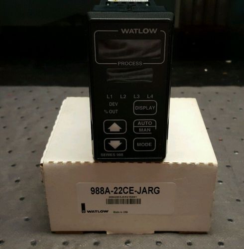 NEW Watlow 988A Temperature Process Controller 988A-22CE-JARG