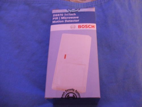 NEW BOSCH DS970 TRITECH PIR MICROWAVE MOTION DETECTOR 70 FEET PATTERN NEW IN BOX