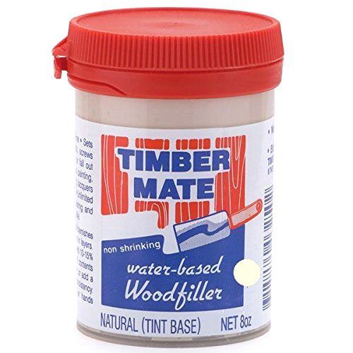 Timbermate Wood Filler, Water Based, 8oz, Natural