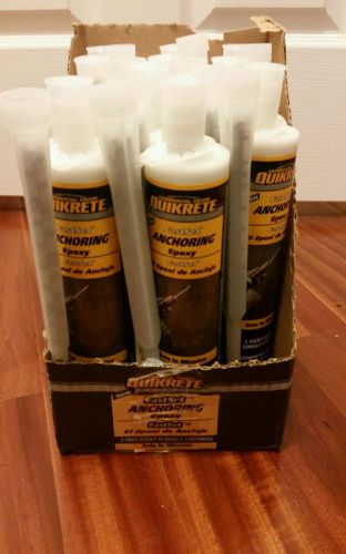 *10pk * Quikrete (FastSet) Anchoring Epoxy 8.6 oz - 2 Part Epoxy   *NEW*