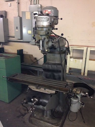 Bridgeport J Head Milling Machine With Drive.  Nice Shape.