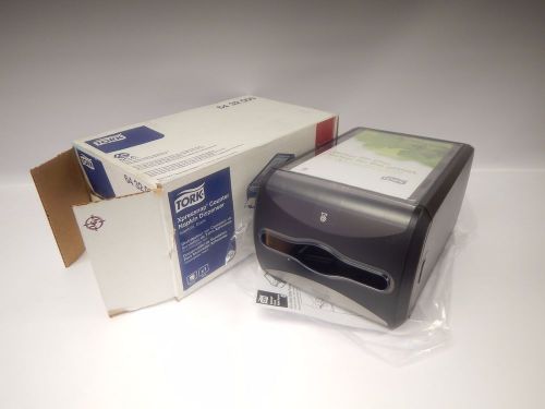 NIB Tork 6432000 Xpressnap Wall or Counter Table Top Napkin Dispenser Black New