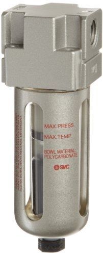 Smc corporation smc afm30-n02-z mist separator, removes oil mist, polycarbonate for sale