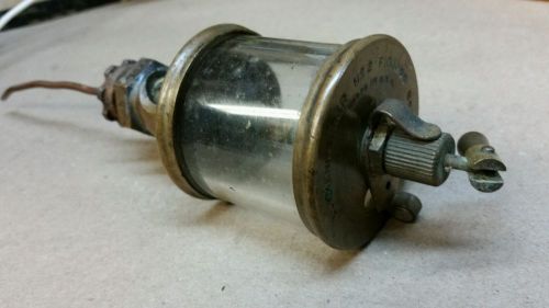 Vintage LUNKENHEIMER SENTINEL No 2 BRASS GAS ENGINE OILER FIG 1300