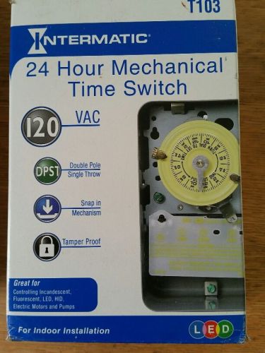 Intermatic  24 hour timer model t103 nib for sale