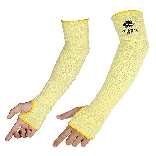 2pack(1pair) 100% kevlar arm protection cut resistant sleeves knit sleeve for sale