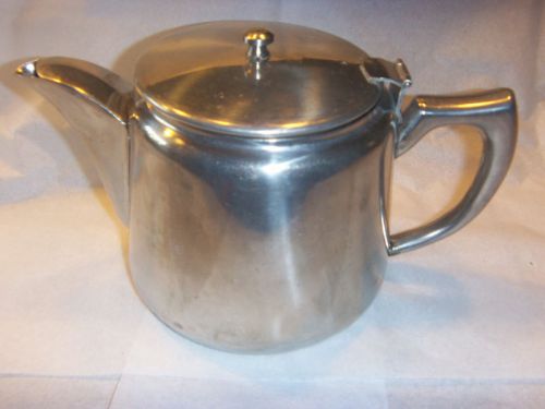 HALCO Restaurant Quart 18-8 Stainless Steel Heavy CREAMER w/ Flip Lid