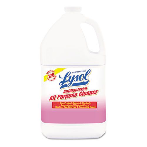 Professional LYSOL Brand Antibact. All-Purpose Cleaner, 1 gal. Bottle, 4/Carton,
