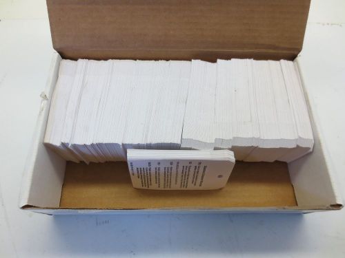 Hazard Tags (500 Pack) (4 1/4&#034; x 2 1/2&#034;)