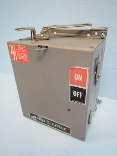 Ge ac361rg 30 amp 3ph 3w grnd 600v flex-a-plug plug-in device busway bus busplug for sale