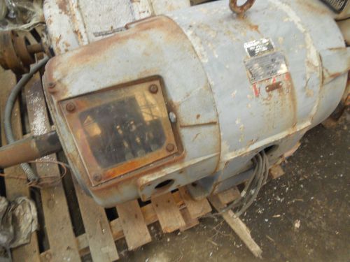 WEST. P&amp;H CRANE DUTY ELECTRIC MOTOR 40 HP 365X DOUBLE SHAFT