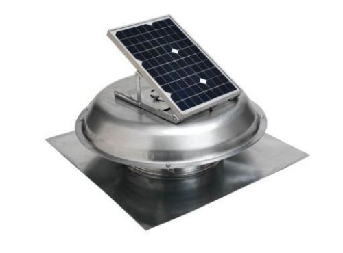 New 500 cfm 10 watt solar powered ventilator roof mount attic fan exhaust vent for sale